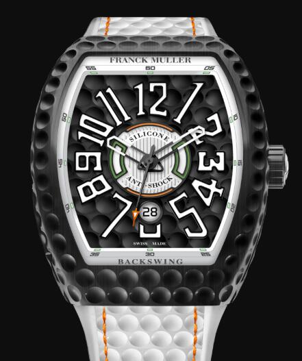 Review Franck Muller Vanguard Golf Review Replica Watch Cheap Price V 45 SC DT GOLF NR BR (BC) - Click Image to Close